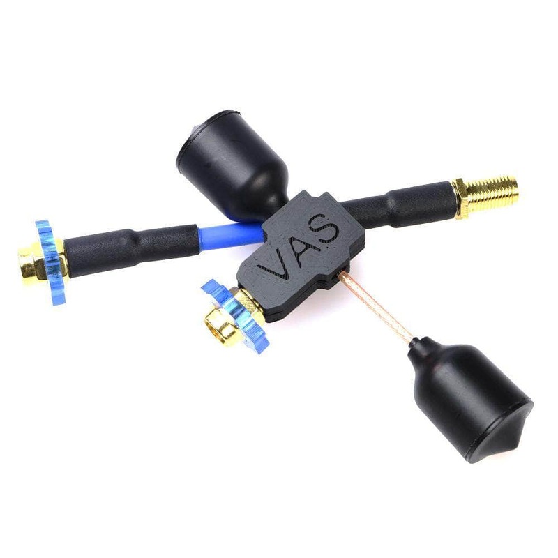 VAS (Video Aerial Systems) Singularity 5.8GHz Directional Patch V6 Yüksek Kazançlı 5.8GHz FPV Drone Anteni (SMA High Gain)