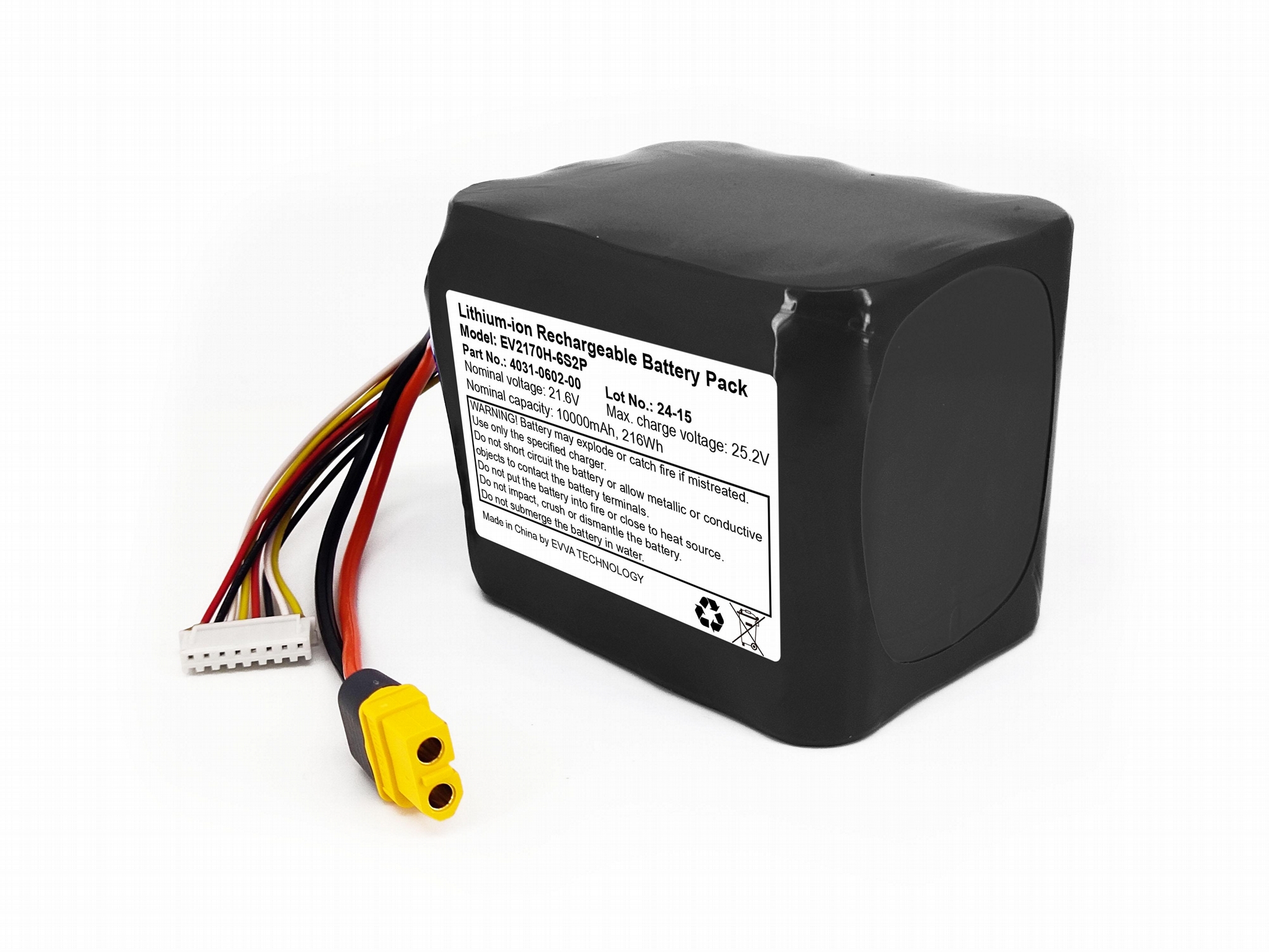 Ovonic Long Range 21700 6S2P 8000mAh Li-ion V2 Uzun Menzilli Li-ion Drone Bataryası (XT60 Plug)