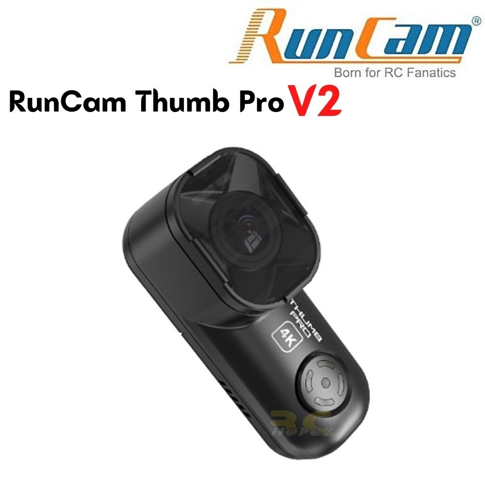 RunCam Thumb Pro 4K Action V2 Ultra Hafif 4K HD Aksiyon Kamerası (Ultra Lightweight 16g)
