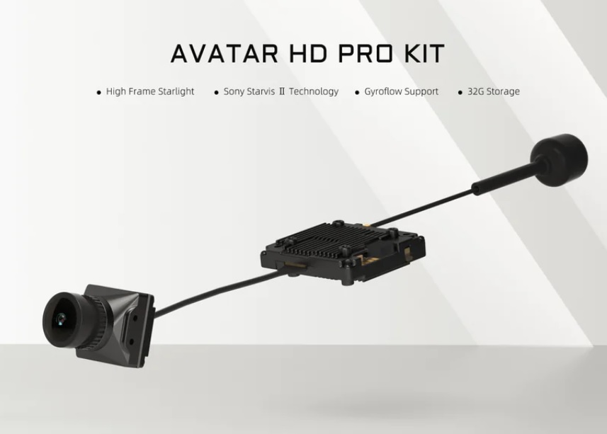 Flywoo Avatar HD Pro  Kit V3 Dijital HD FPV Görüntü Aktarım Kiti (Walksnail Digital)