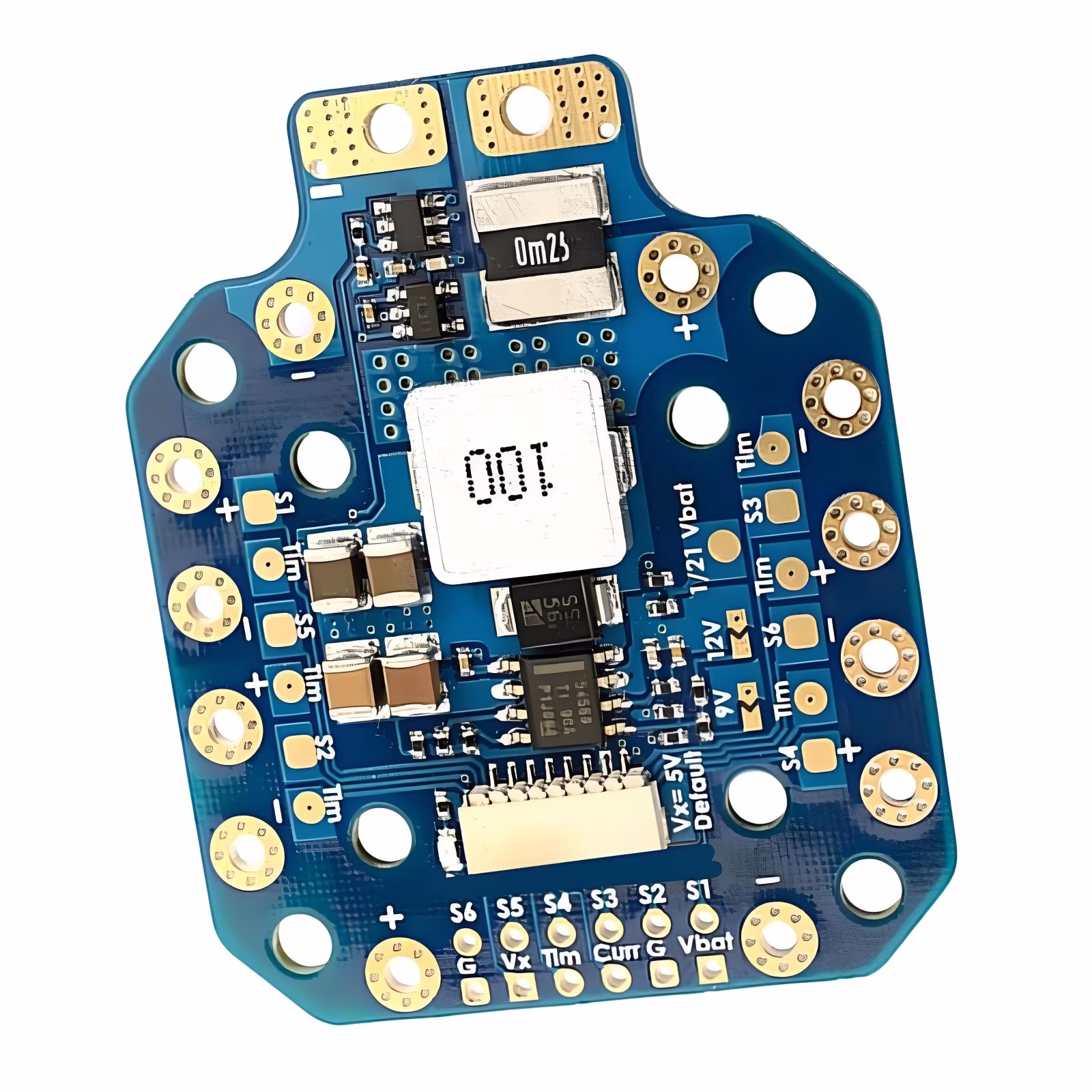BetaFPV Power Hub PDB with 5V/9V BEC V5 Voltaj Düşürücü Regülatör Modülü (Heavy Copper 4-Layer)