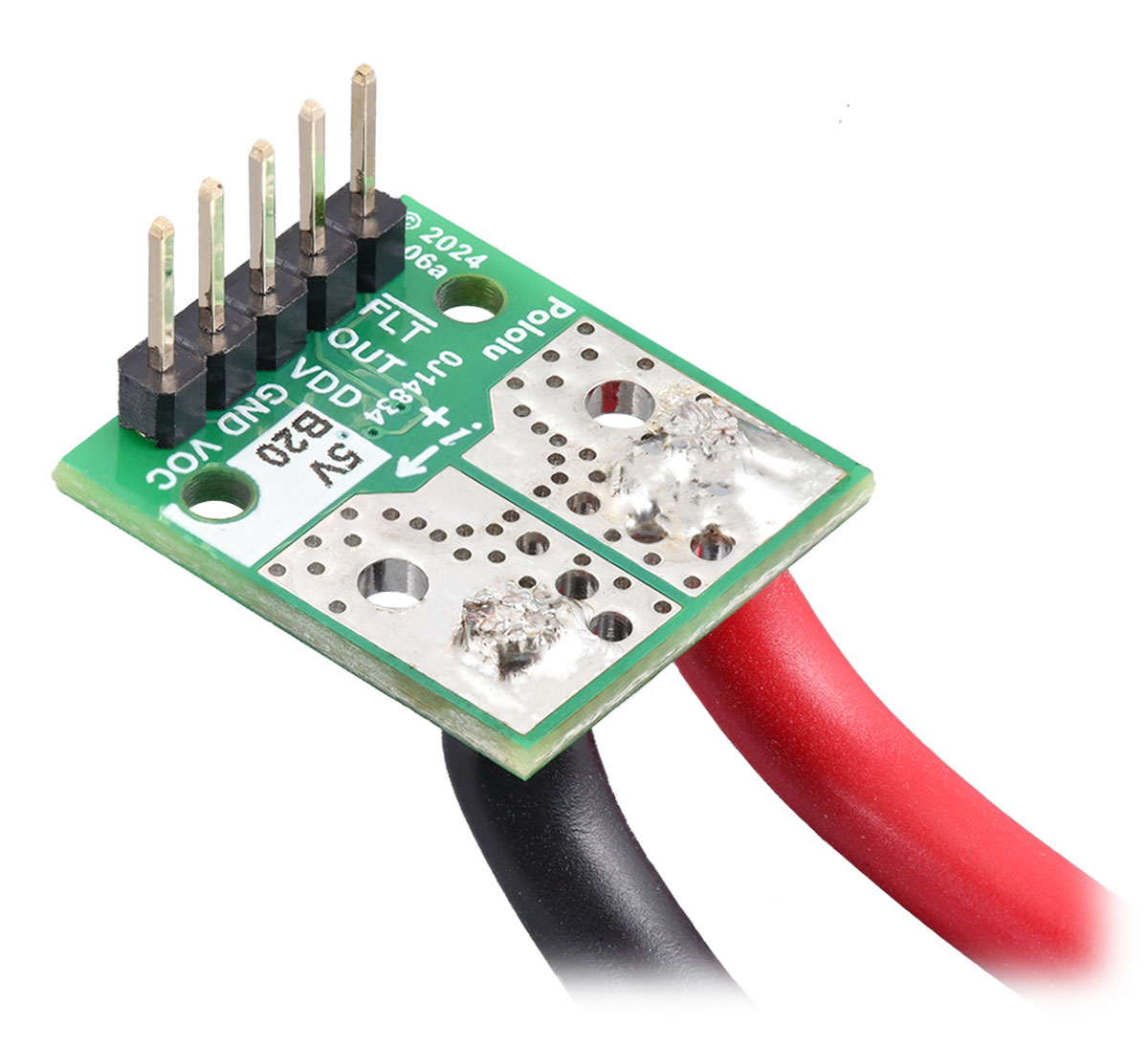 Pololu Current Sensor Board 150A V6 Yüksek Hassasiyetli Akım Ölçüm Kartı (Analog/Digital Telemetry)