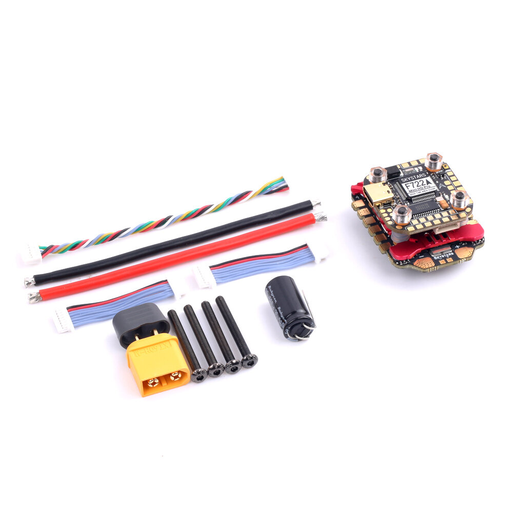 Skystars AM32 45A Mini PRO 4'ü 1 Arada Fırçasız ESC Sürücü (20x20mm)
