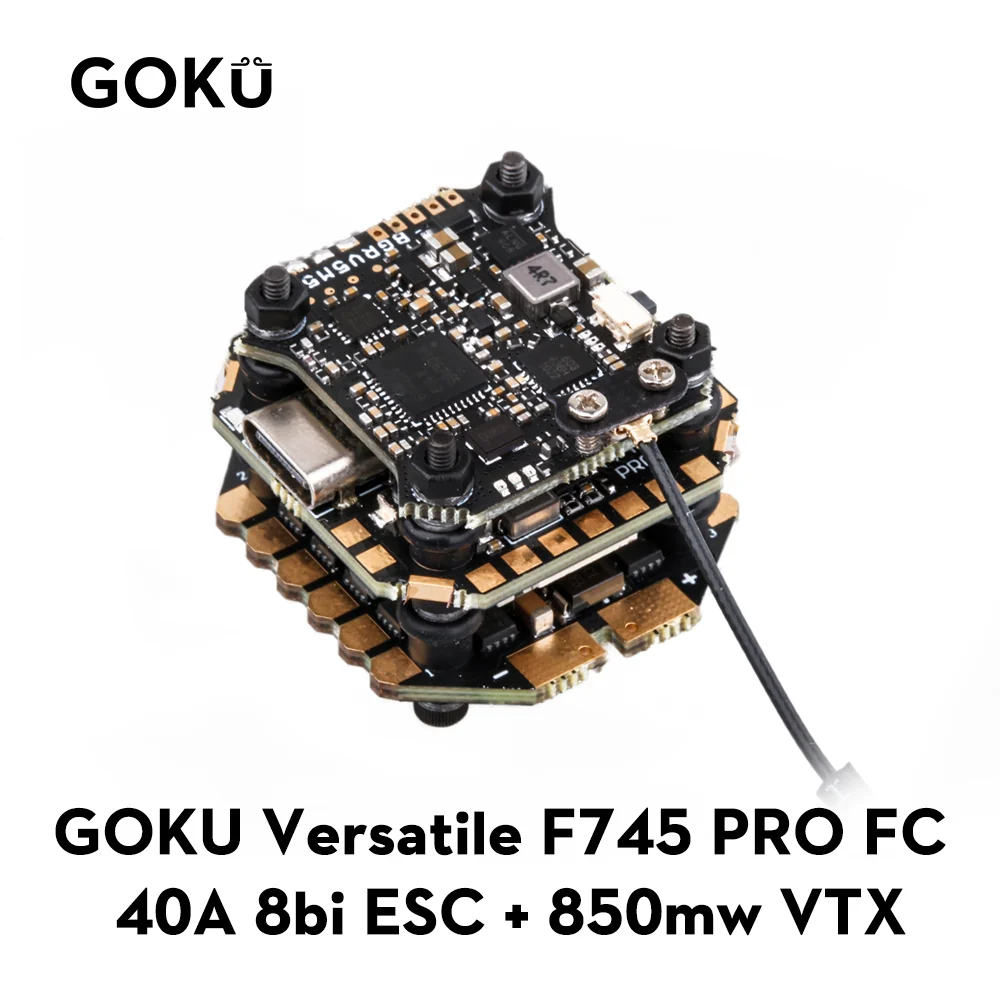 Spedix GOKU Versatile 40A PRO 4'ü 1 Arada Fırçasız ESC Sürücü (25.5x25.5mm)