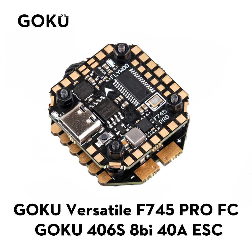 Foxeer GOKU Versatile 40A V2 4'ü 1 Arada Fırçasız ESC Sürücü (25.5x25.5mm)