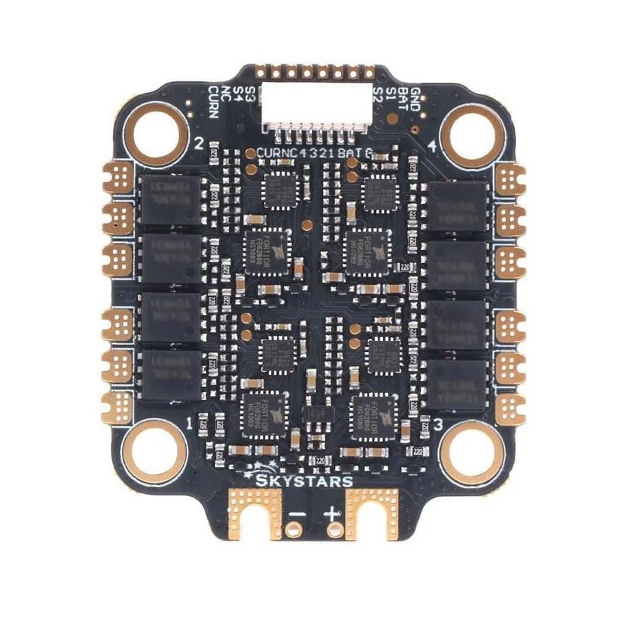 Skystars Single 32Bit 45A V2 4'ü 1 Arada Fırçasız ESC Sürücü (Single Arm)