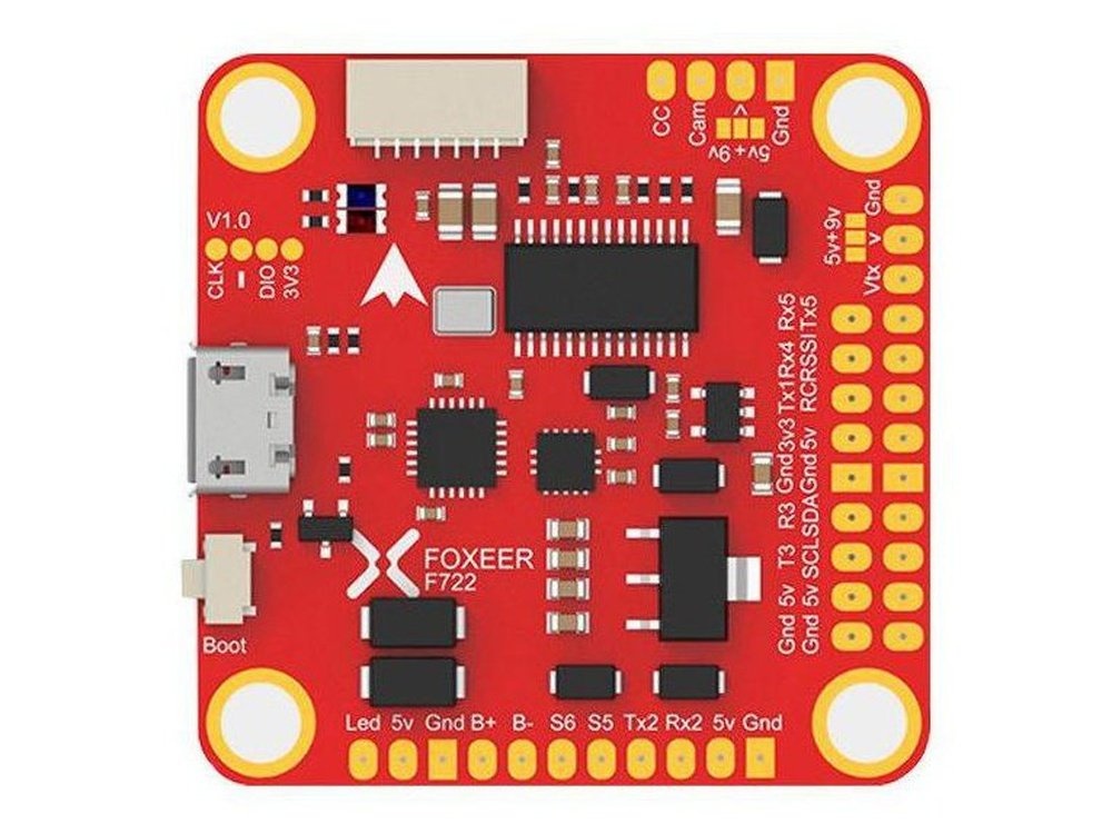 Foxeer F722 V4 Dual Gyro (Competition Tuned Firmware Spec)