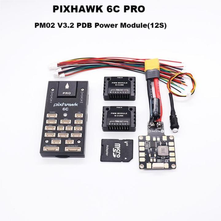 Foxeer Pixhawk 6C Autopilot PRO Endüstriyel Otonom Uçuş Kontrolcüsü (Standard Carrier)