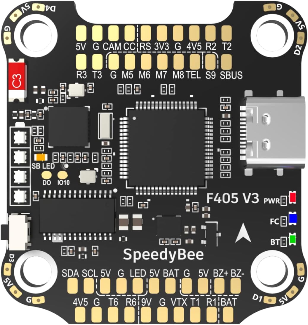 Foxeer F405 V4 Master V3 FPV Uçuş Kontrol Kartı (30.5x30.5mm)
