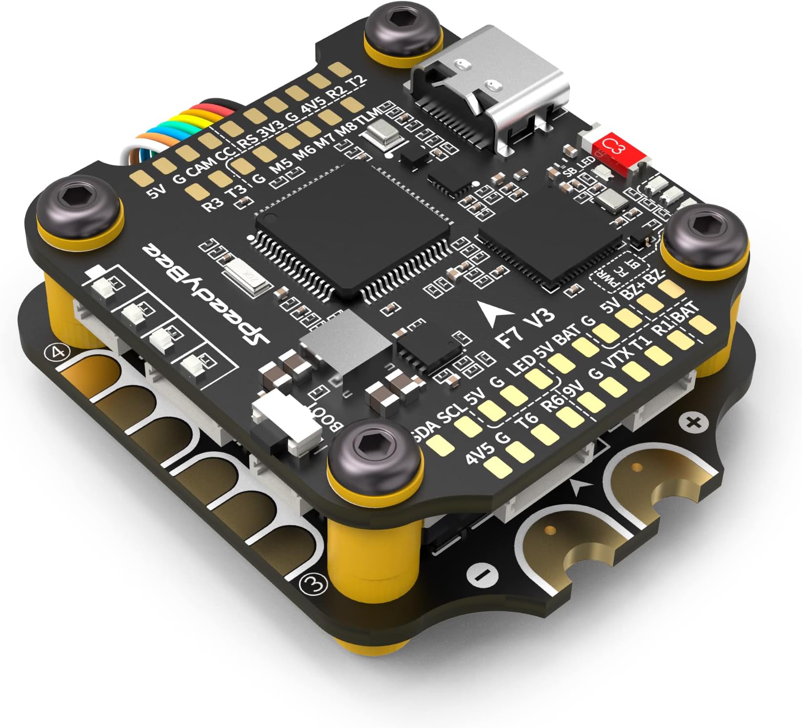 Kakute G473 High Performance V3 FPV Uçuş Kontrol Kartı (20x20mm / 30.5x30.5mm)