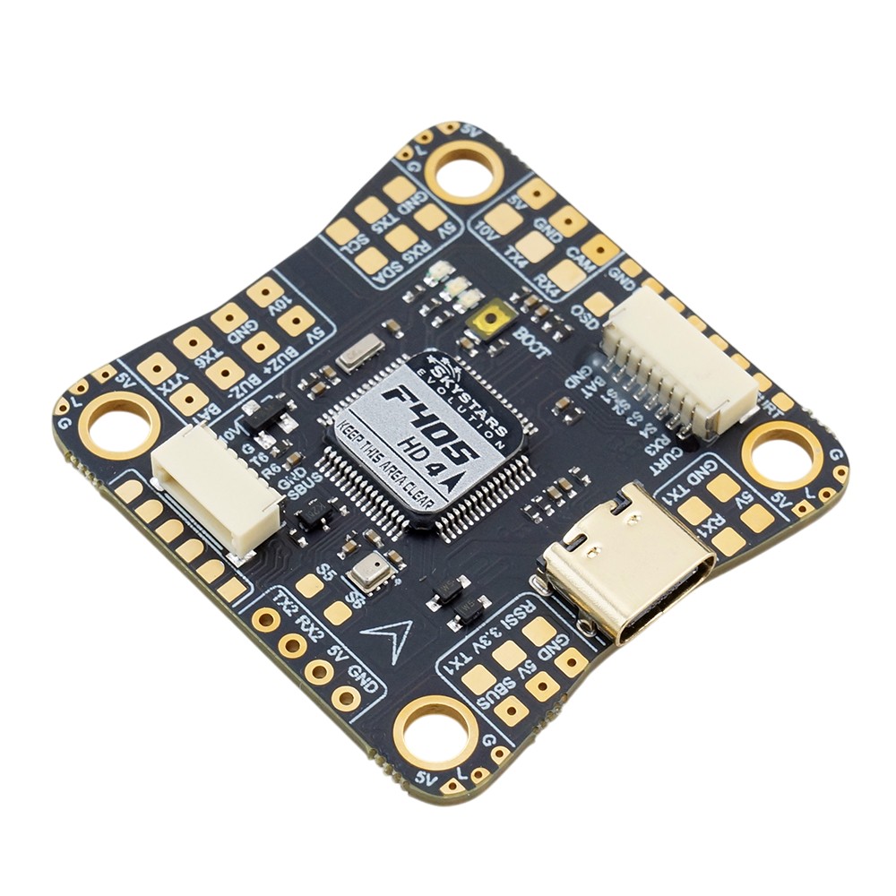 Skystars F405 V4 Master V7 FPV Uçuş Kontrol Kartı (30.5x30.5mm)