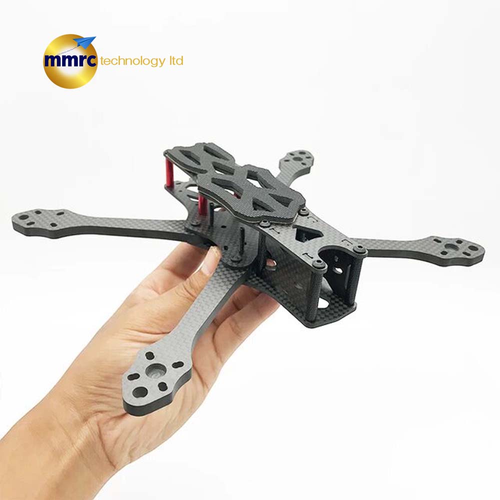 GEPRC Apex 5-Inch Freestyle V5 Karbon Fiber FPV Drone Gövde Çerçeve Kiti (Arm Interlocking)