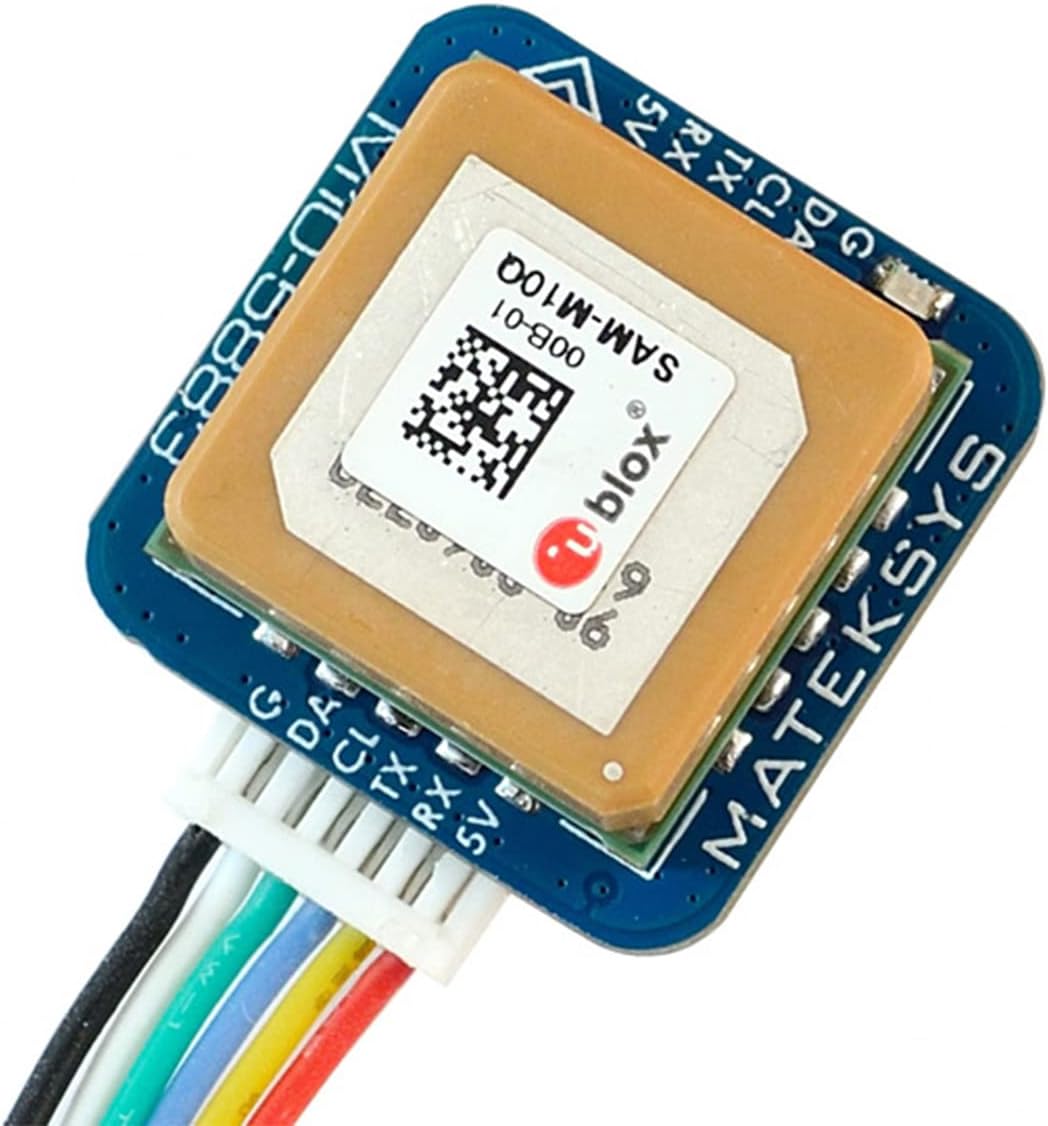 Matek Systems M10-5883 High Precision V9 Yüksek Hassasiyetli Drone GPS ve Pusula Modülü (QMC5883L Compass)