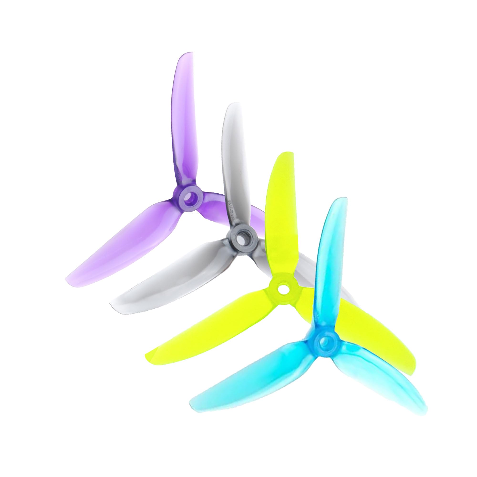 HQProp Ethix S3 Watermelon PRO 3 Kanatlı Dayanıklı FPV Drone Pervanesi (Watermelon Pink/Green - 4'lü Set)