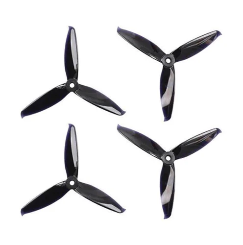 Ethix Flash 5152 V3 3 Kanatlı Dayanıklı FPV Drone Pervanesi (Crystal Blue - 4'lü Set)