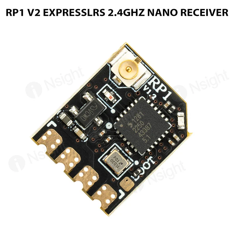 Happymodel RP1 ExpressLRS 2.4GHz Nano V2 FPV Kumanda Alıcısı (TCXO Crystal)