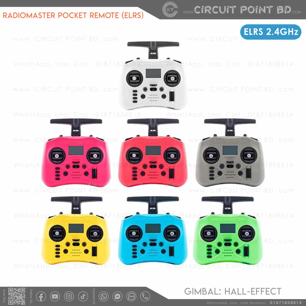 Foxeer Pocket  Controller V4 FPV Drone Kumandası (Removable Stick Ends)