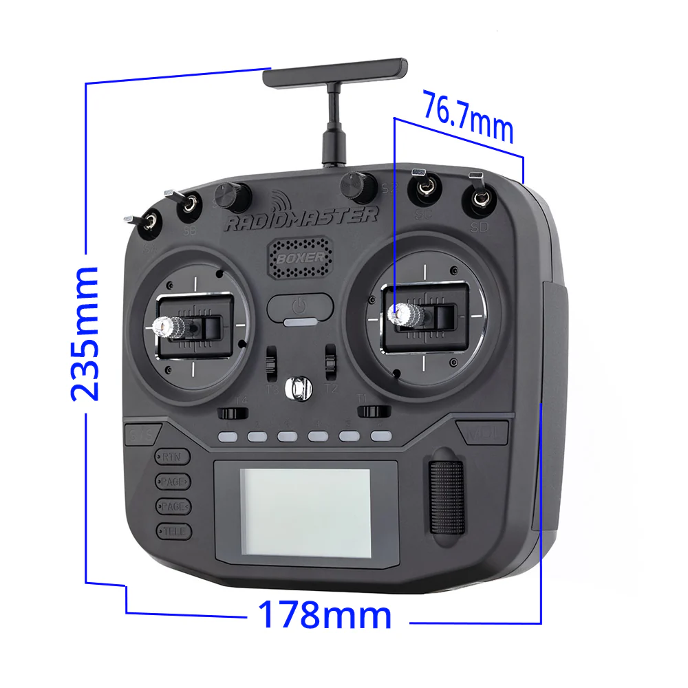 FrSky Boxer  Controller M2 V5 FPV Drone Kumandası (Full Size Gimbals)