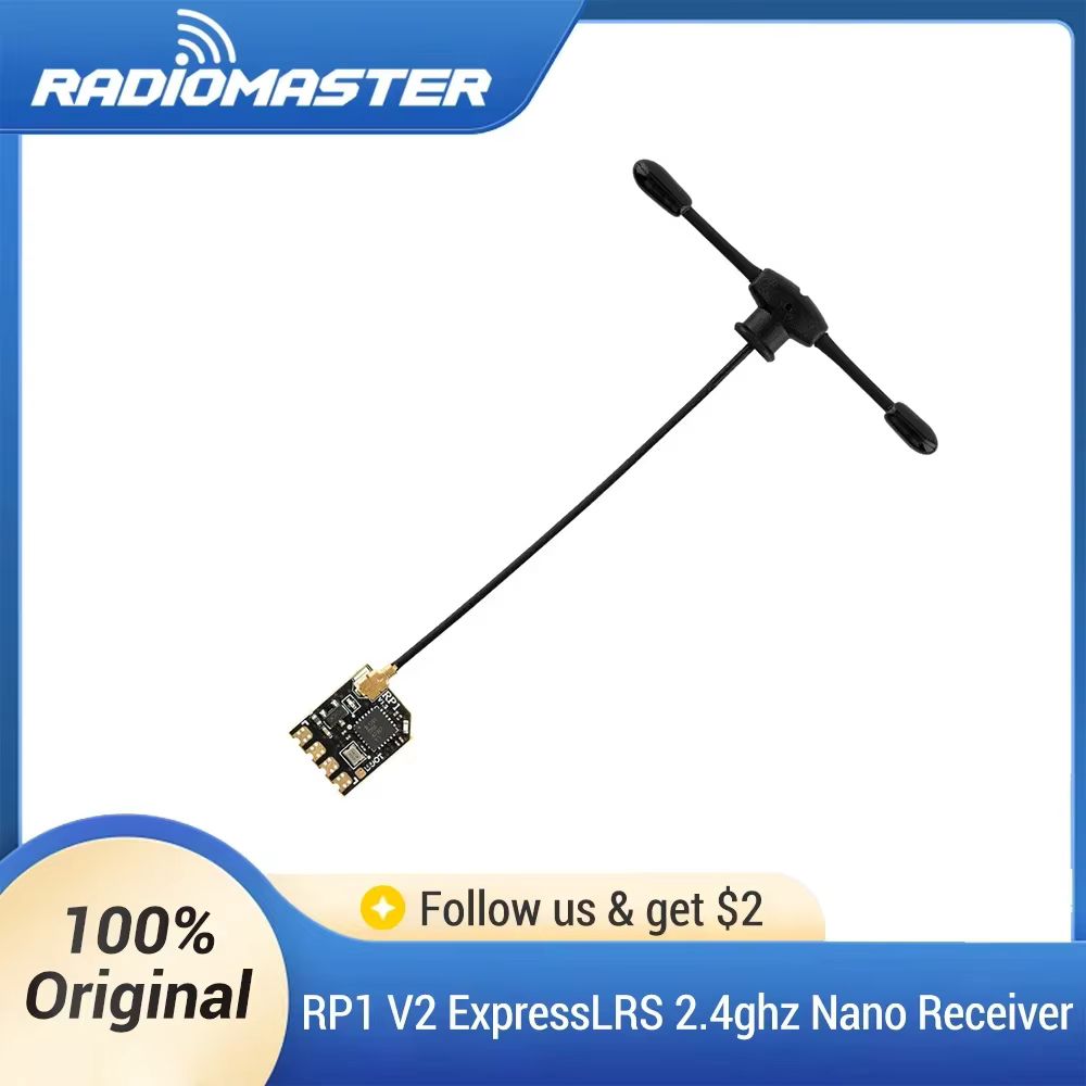 Foxeer RP1 ExpressLRS 2.4GHz Nano V5 FPV Kumanda Alıcısı (TCXO Crystal)