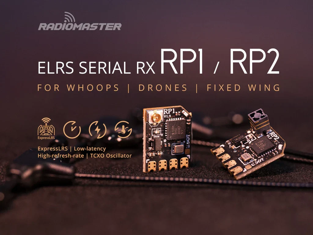 Flysky RP1 ExpressLRS 2.4GHz Nano V6 FPV Kumanda Alıcısı (TCXO Crystal)