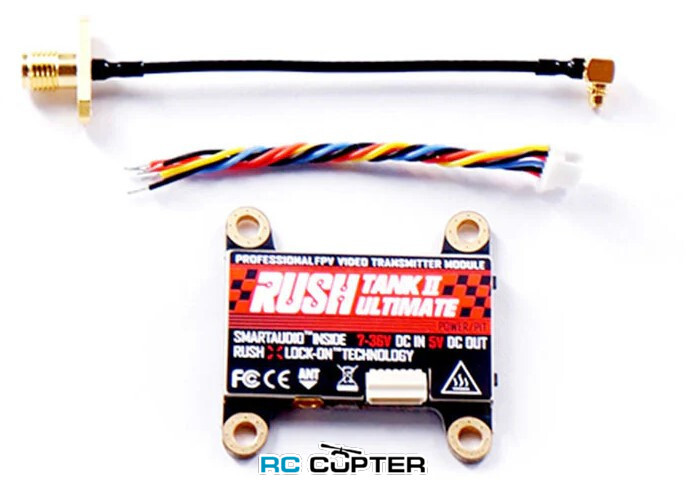 Foxeer Tank II Ultimate 1W PRO 5.8GHz FPV Video Verici VTX (Lock-R MMCX)