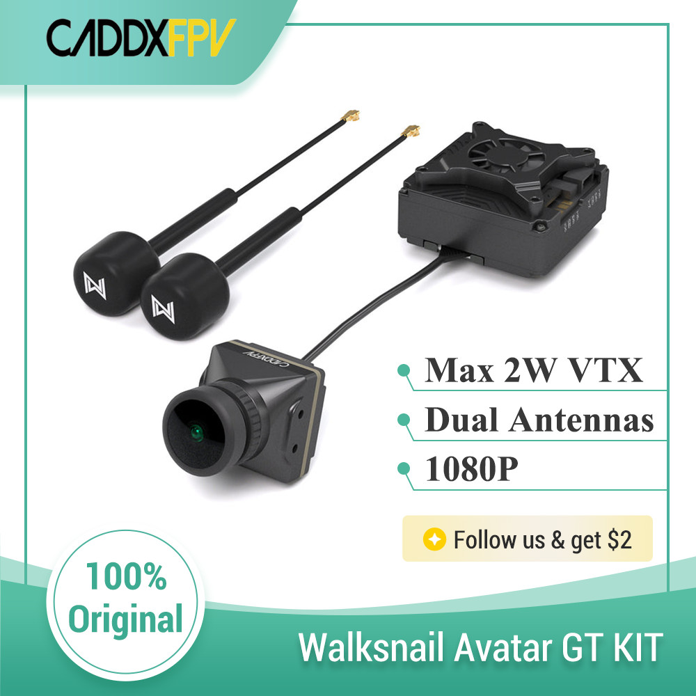 Walksnail Walksnail Avatar GT  2W PRO 5.8GHz FPV Video Verici VTX (Dual Antenna)