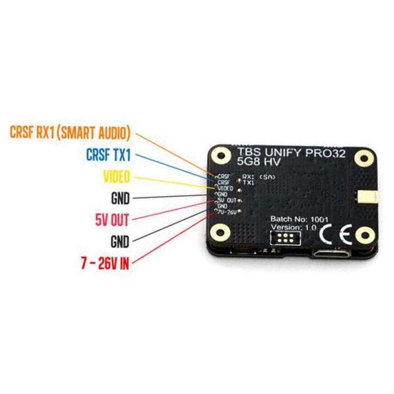 Foxeer Unify Pro32 HV 5.8GHz 1000mW V3 5.8GHz FPV Video Verici VTX (MMCX Connector)