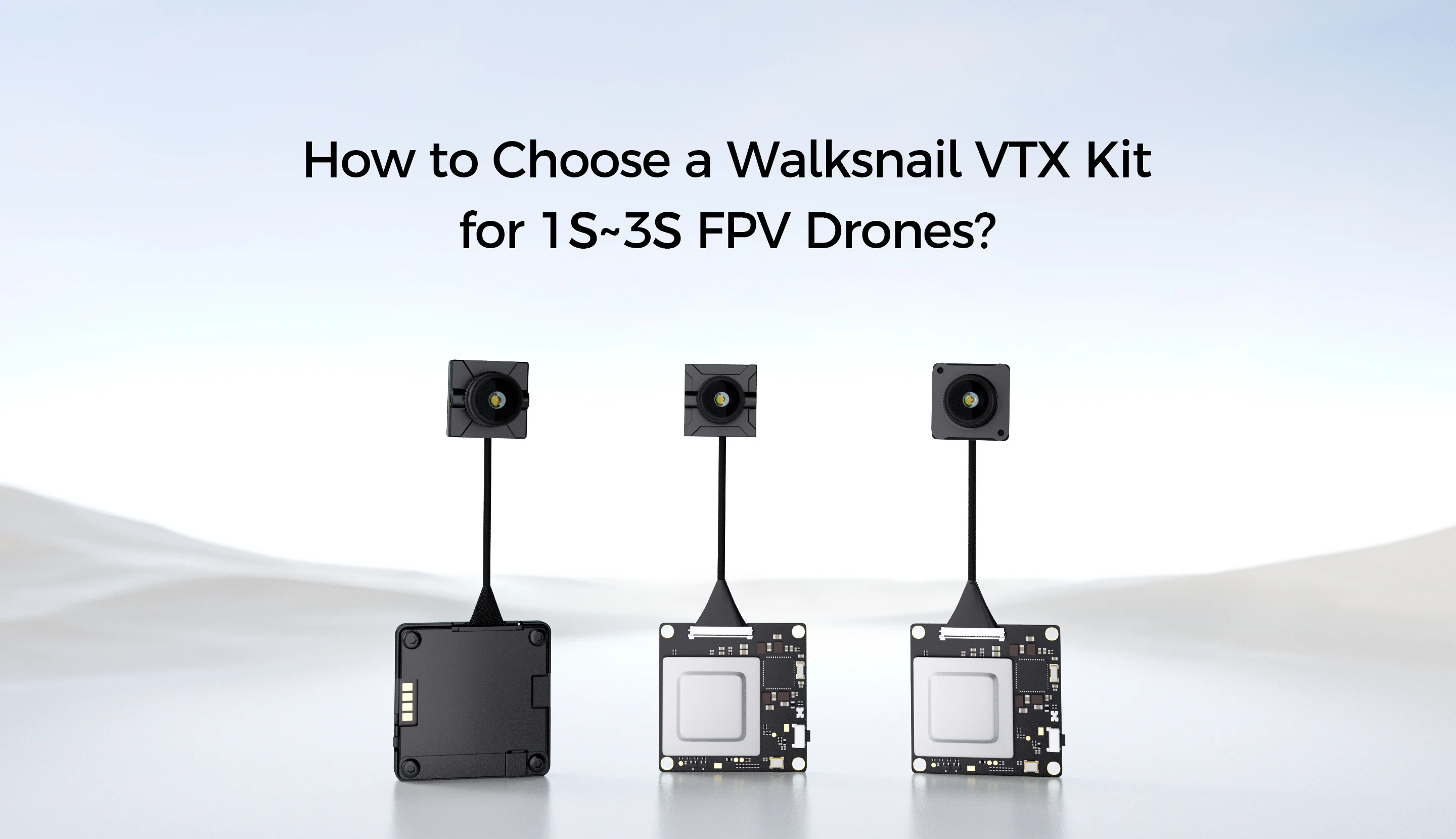 Walksnail Tank II Ultimate 1W V3 5.8GHz FPV Video Verici VTX (Lock-R MMCX)